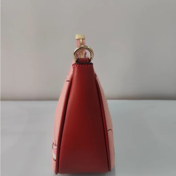 COACH Teri Shoulder Bag With Cherry Print CR290 - Picture 4 of 5